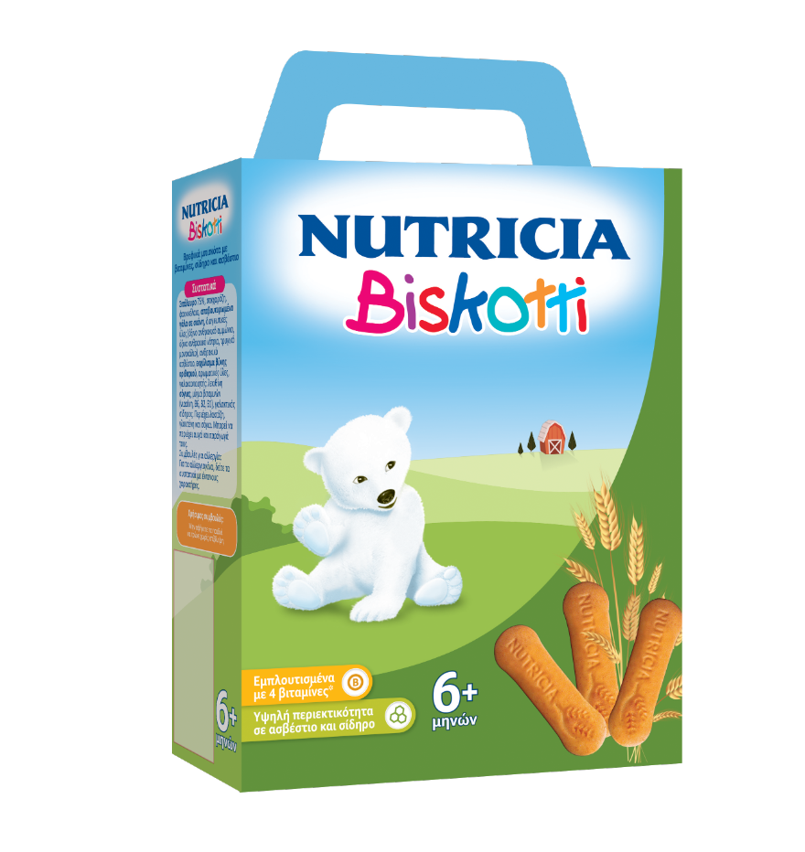 Nutricia Biskotti 180gr για 6+ μηνών