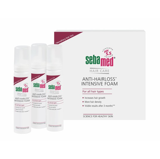 Sebamed Anti-Hairloss Intensive Foam Σαμπουάν κατά της Τριχόπτωσης για Εύθραυστα Μαλλιά 240ml