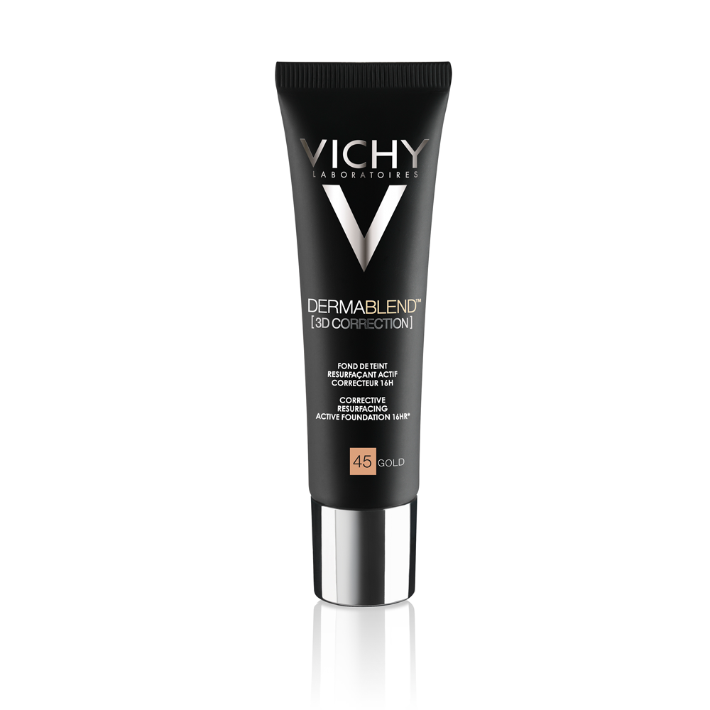 Vichy Dermablend 3D Correction Corrective Resurfacing Active Foundation 16HR Gold 45 Διορθωτικό Make up SPF25 30ml