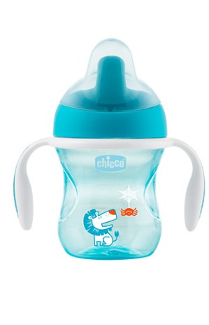 Chicco Training Cup Κύπελλο 6m+ Blue 200ml