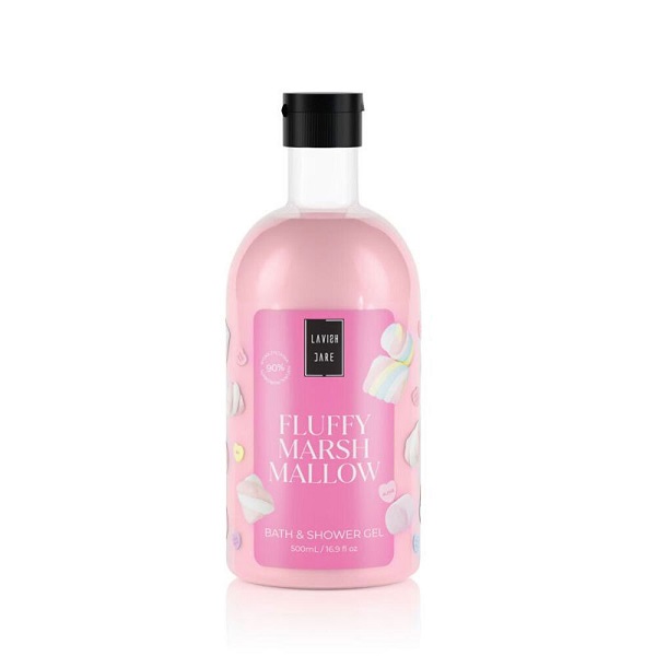 Lavish Care Flyffy Marsh Mallow Αφρόλουτρο σε Gel 500ml