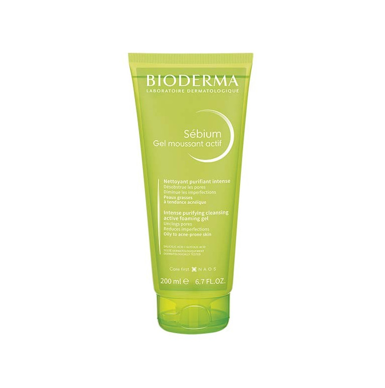 Bioderma Gel Καθαρισμού Sebium για Λιπαρές Επιδερμίδες 200ml