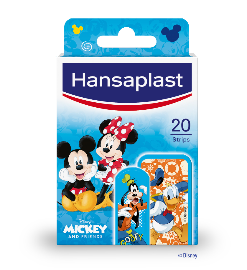 Hansaplast Αυτοκόλλητα Επιθέματα Disney Mickey Mouse & Friends για Παιδιά 20τμχ