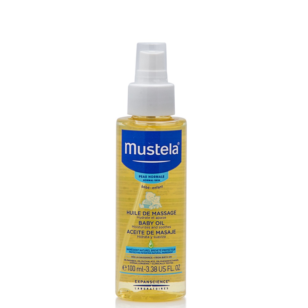 Mustela Massage Oil για Ενυδάτωση 100ml