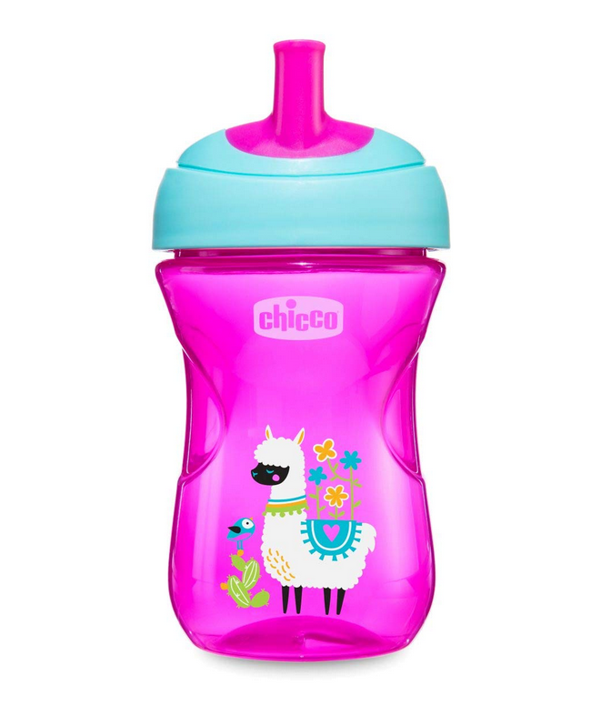 Chicco Advanced Cup Easy Drinking 12m+ PInk Lama 266ml