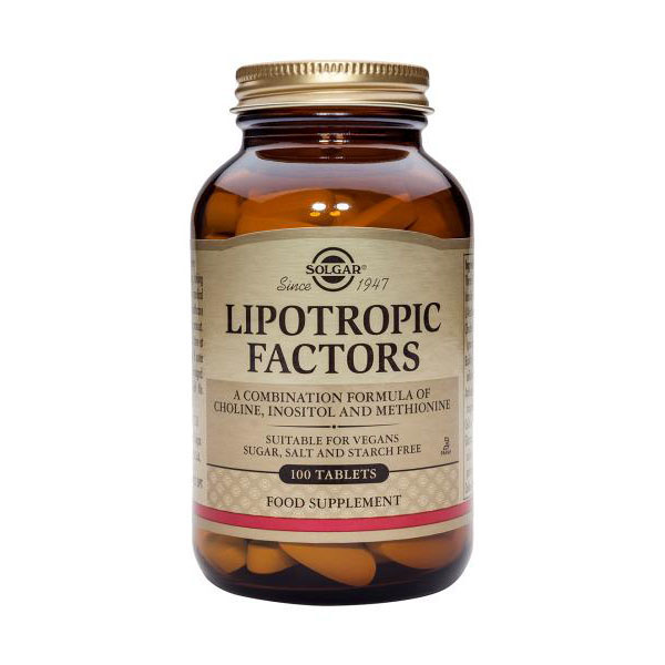 Solgar Lipotropic Factors 100tabs