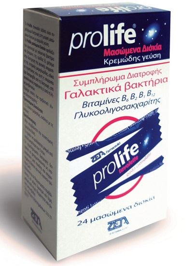 Epsilon Health Prolife Chewable με Προβιοτικά και Πρεβιοτικά 24 μασώμενες ταμπλέτες