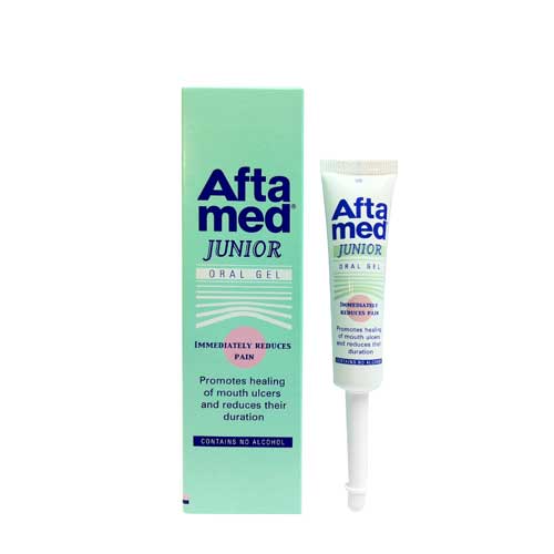 AFTAMED JUNIOR GEL 15ML ΚΑΤΑ ΤΩΝ ΣΤΟΜΑΤΙΚΩΝ ΕΛΚΩΝ (ΑΦΘΕΣ)