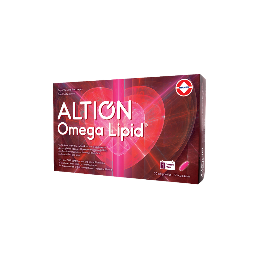 Altion Omega Lipid Προστασία Καρδιαγγειακού 30caps