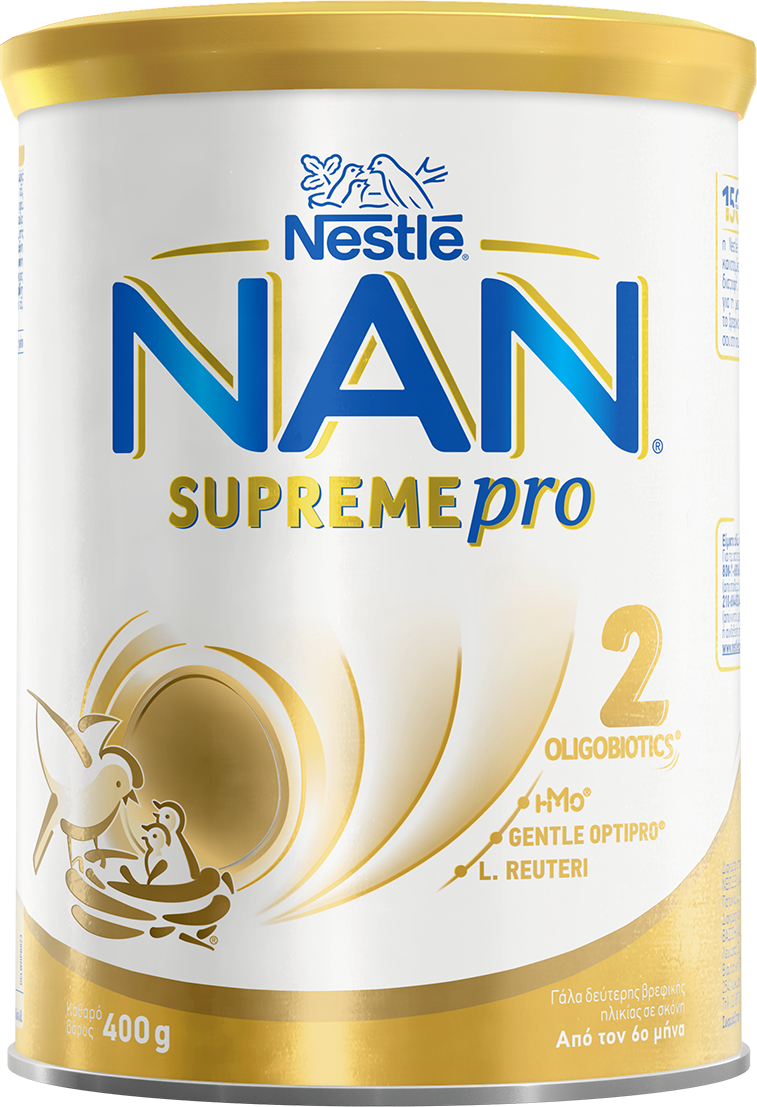 Nestle Γάλα σε Σκόνη Nan Supreme Pro 2 6m+ 400gr