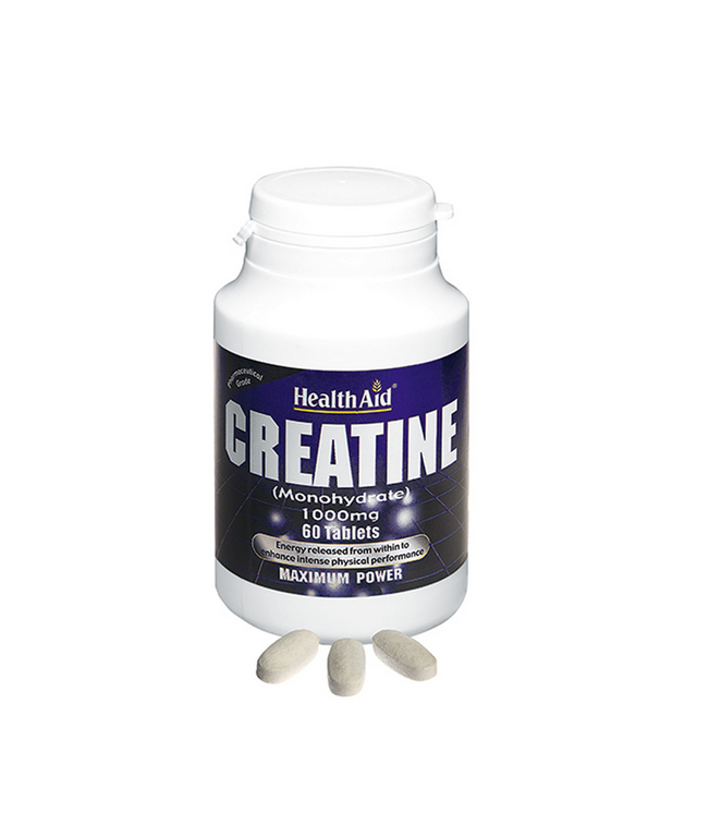 Health Aid Creatine 1000mg 60 ταμπλέτες