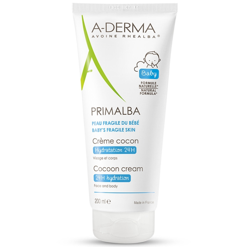 A-Derma Primalba Cocoon Cream για Ενυδάτωση 200ml