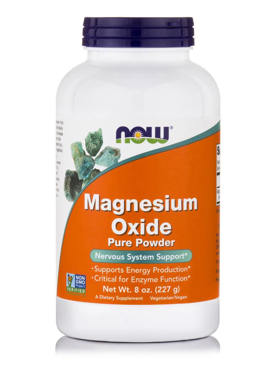 NOW MAGNESIUM OXIDE PWD  8 OZ