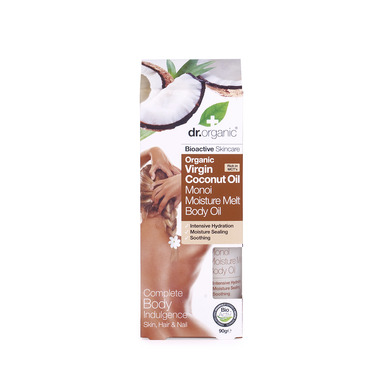 DR.ORGANIC COCONUT OIL MOISTURE MELT 90GR