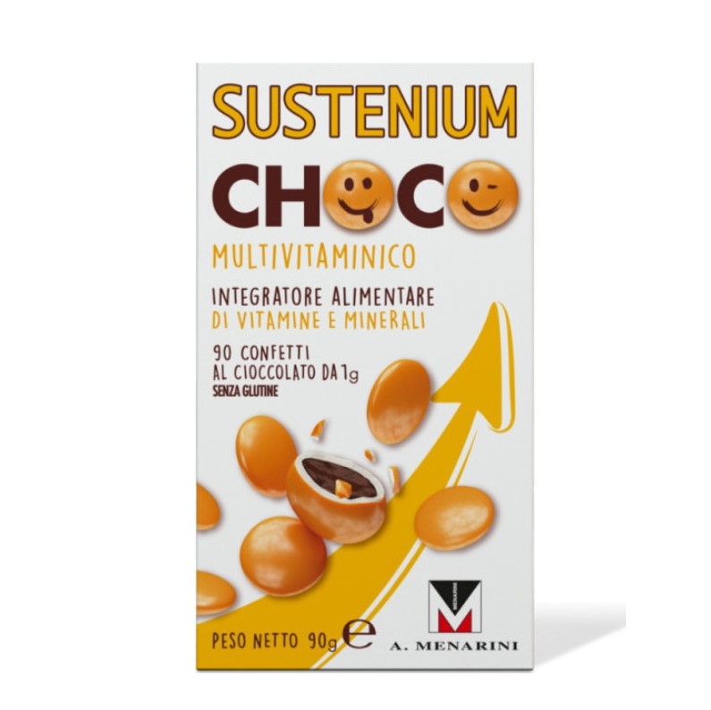 SUSTENIUM  CHOCO 90 ΣΟΚΟΛΑΤΕΝΙΑ ΚΟΥΦΕΤΑΚΙΑ ΓΙΑ ΠΑΙΔΙΑ