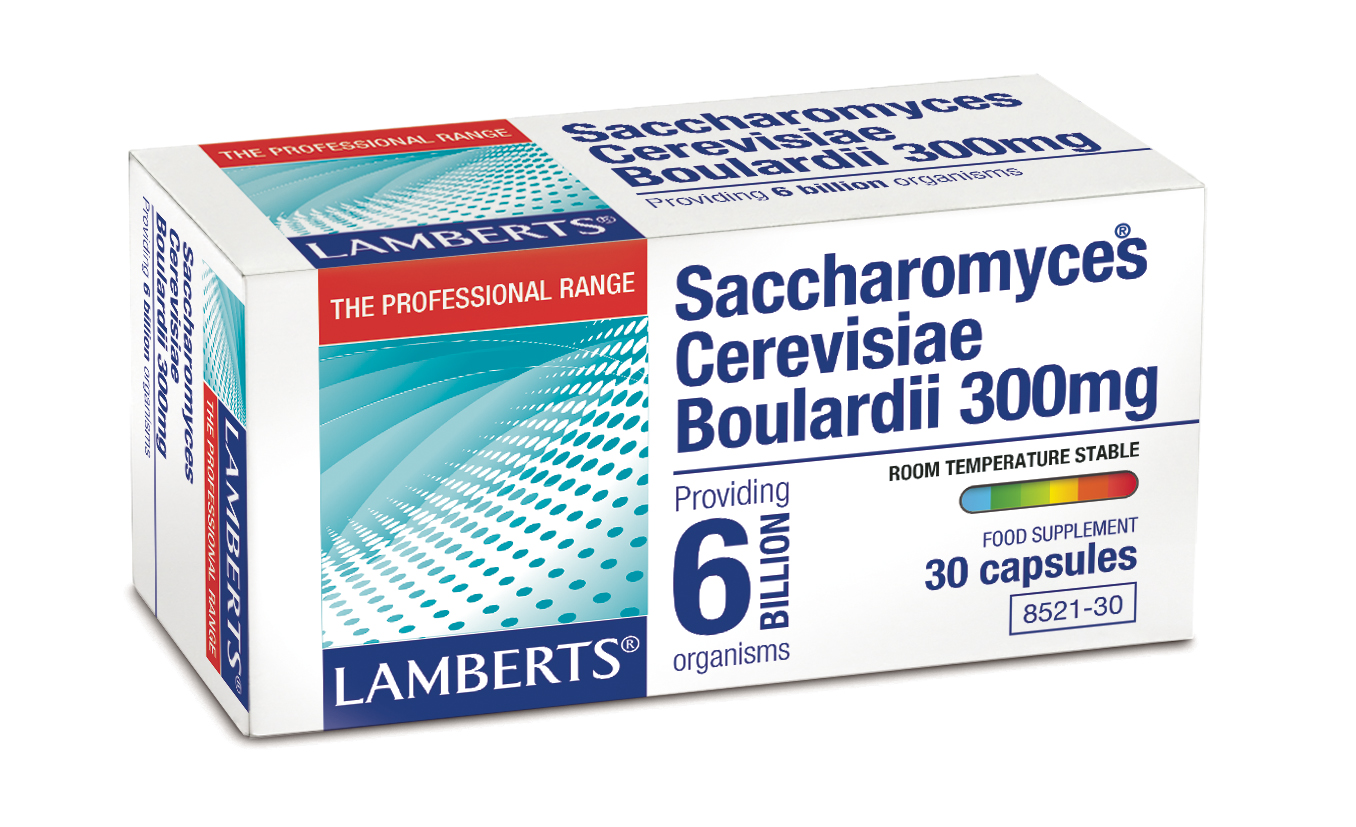 Lamberts Saccrharomyces Cerevisiae Boulardii Προβιοτικά 300mg 30 κάψουλες