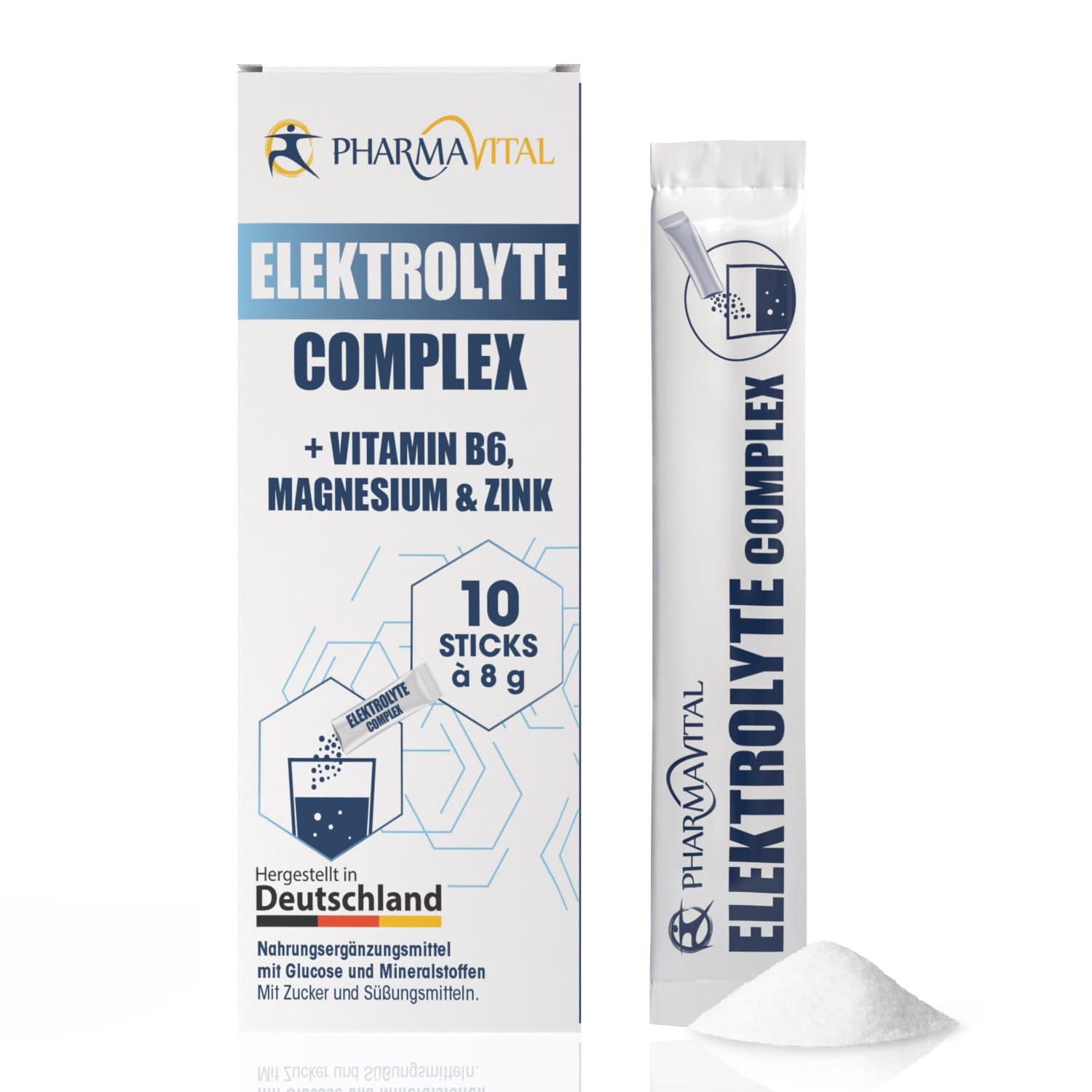 Pharmavital Elektrolyte Complex Vit B Magnesium & Zinc 10sticks