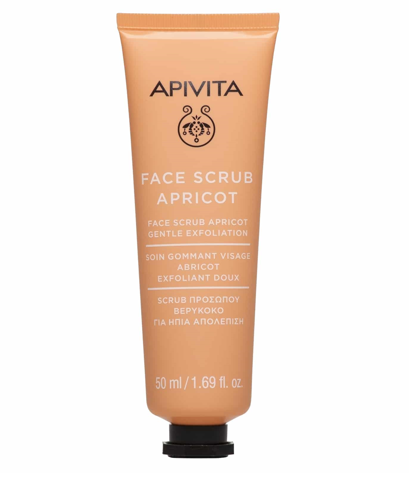 Apivita Scrub Προσώπου Ήπιας Απολέπισης με Βερίκοκο 50ml