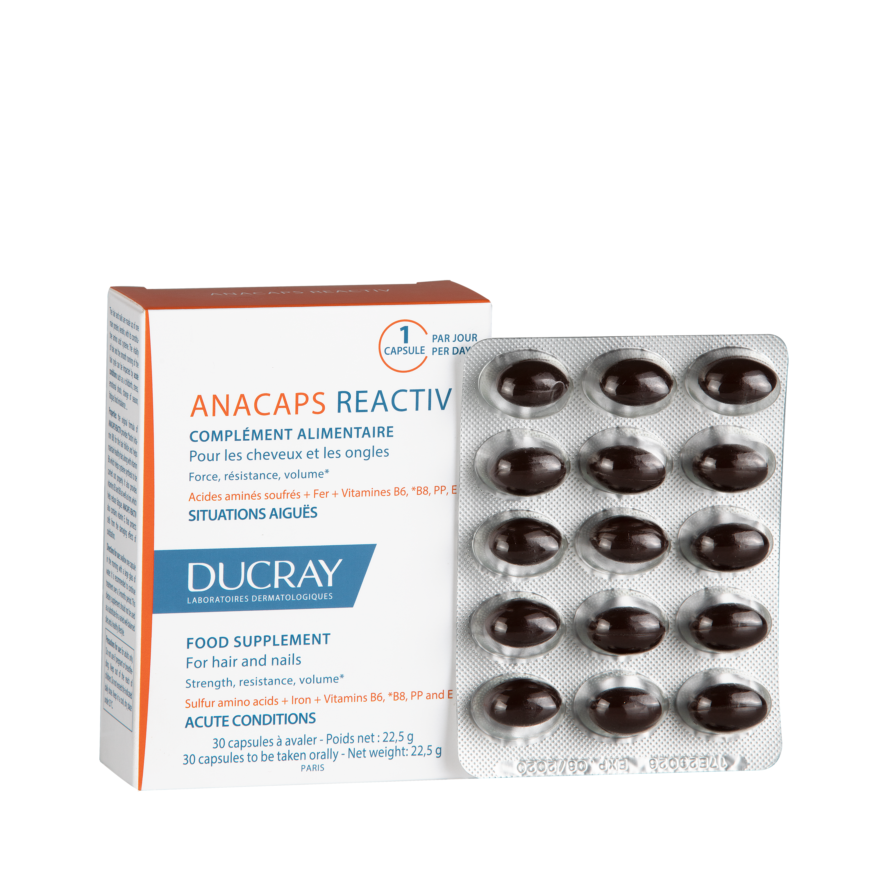 Ducray Anacaps Reactiv 30 κάψουλες