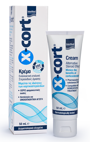 Intermed X-cort Cream Κρέμα Στεροειδούς Δράσης για Αλλεργίες 50ml