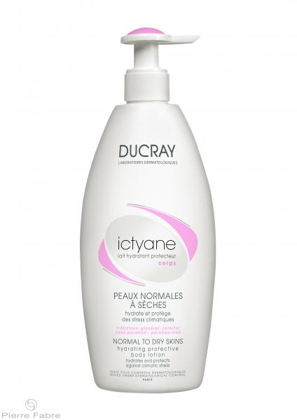 Ducray Ictyane Normal to Dry Skin Hydrating Protective Body Lotion 400ml