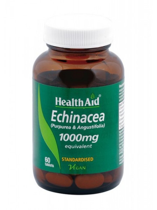 Health Aid Echinacea 1000mg 60 ταμπλέτες