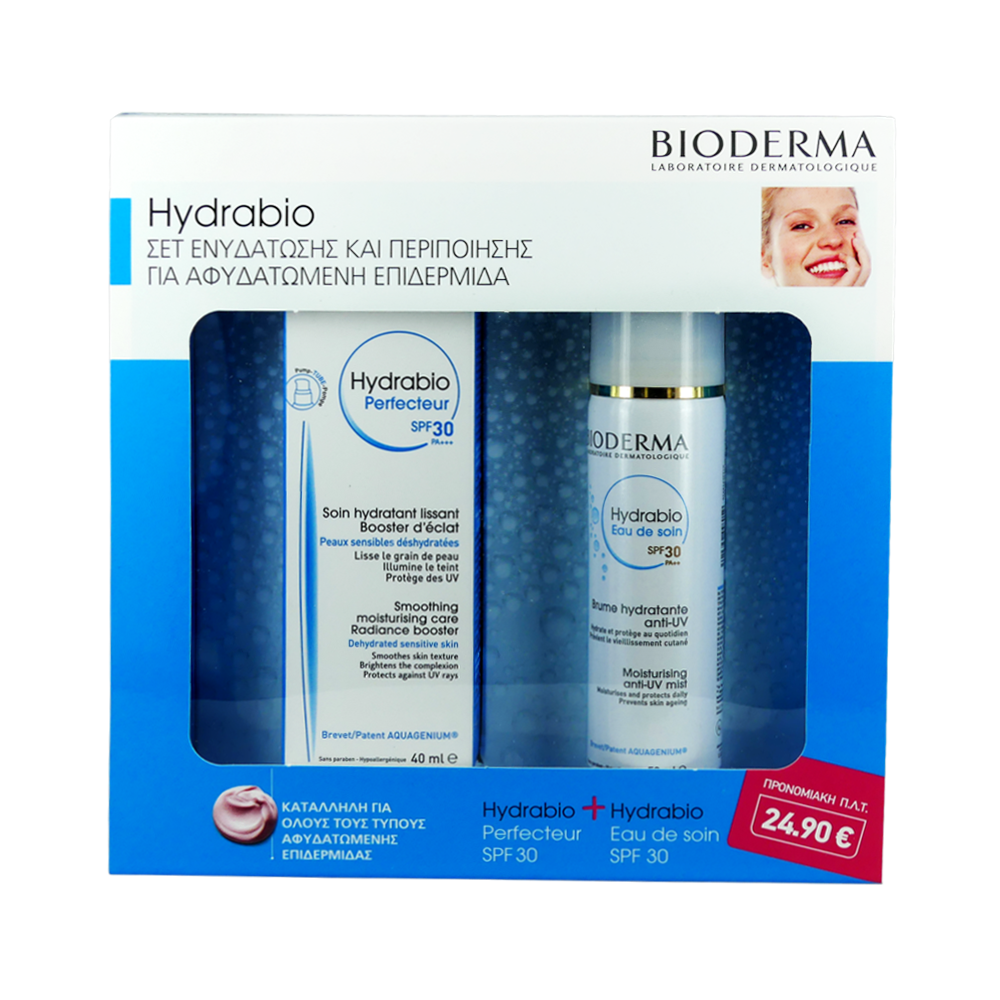 PBIODERMA HYDRABIO PERFECTEUR SPF30 +EAU DE SOIN SPR SPF30