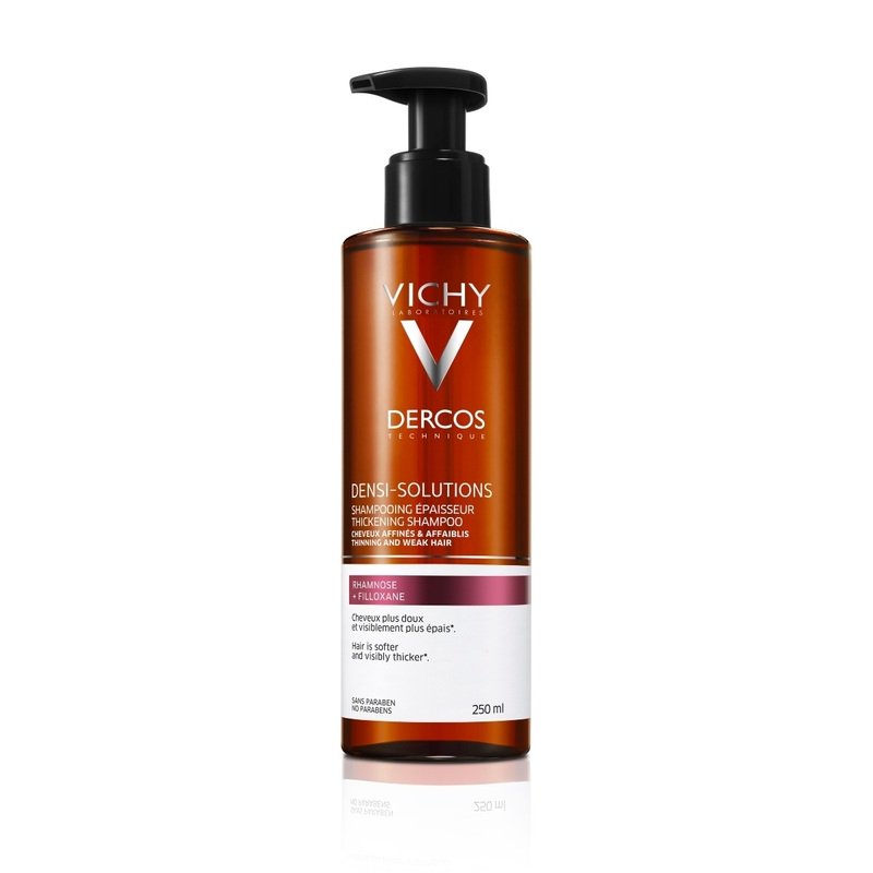 Vichy Dercos Densi Solutions Thickening Σαμπουάν για Αναδόμηση Θρέψη για Εύθραυστα Μαλλιά 250ml