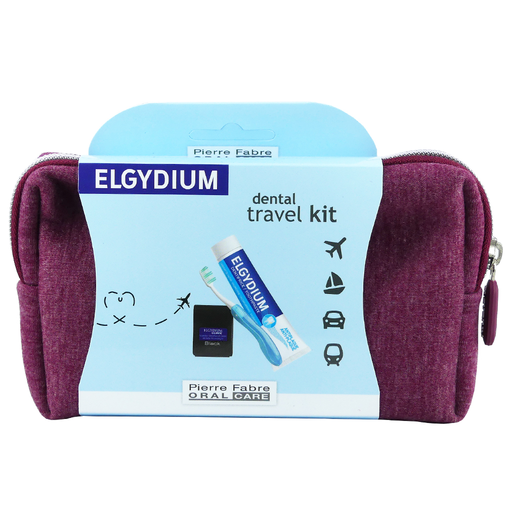 PELGYDIUM DENTAL TRAVEL KIT BORDEAUX