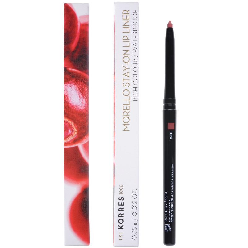 Korres Μorello Stay On Lip Liner 01 Nude