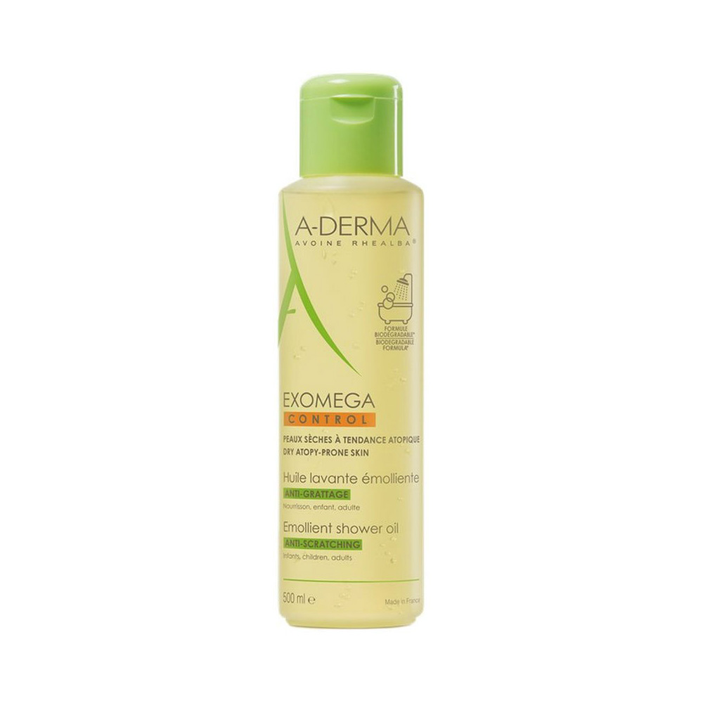 A-DERMA EXOMEGA CONTROL HUILE NETTOYANT  500 ML