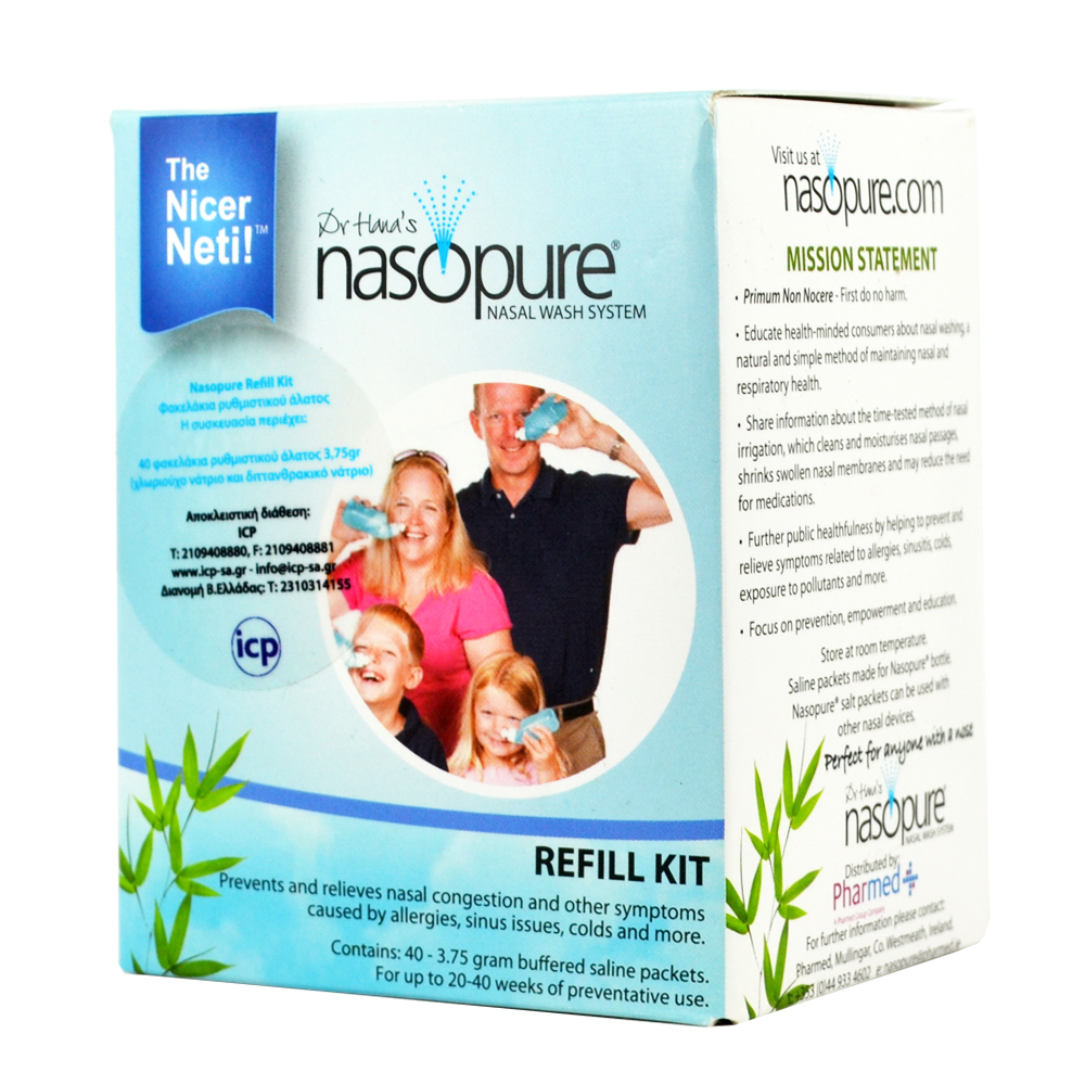 NASOPURE REFILL KIT 40 ΦΑΚΕΛ