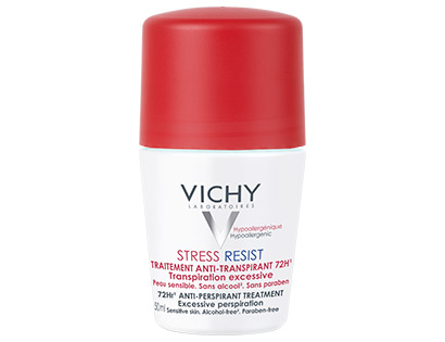 Vichy Stress Resist Transpiration Excessive Αποσμητικό 72h για Υπερβολική Εφίδρωση Roll-On 50ml