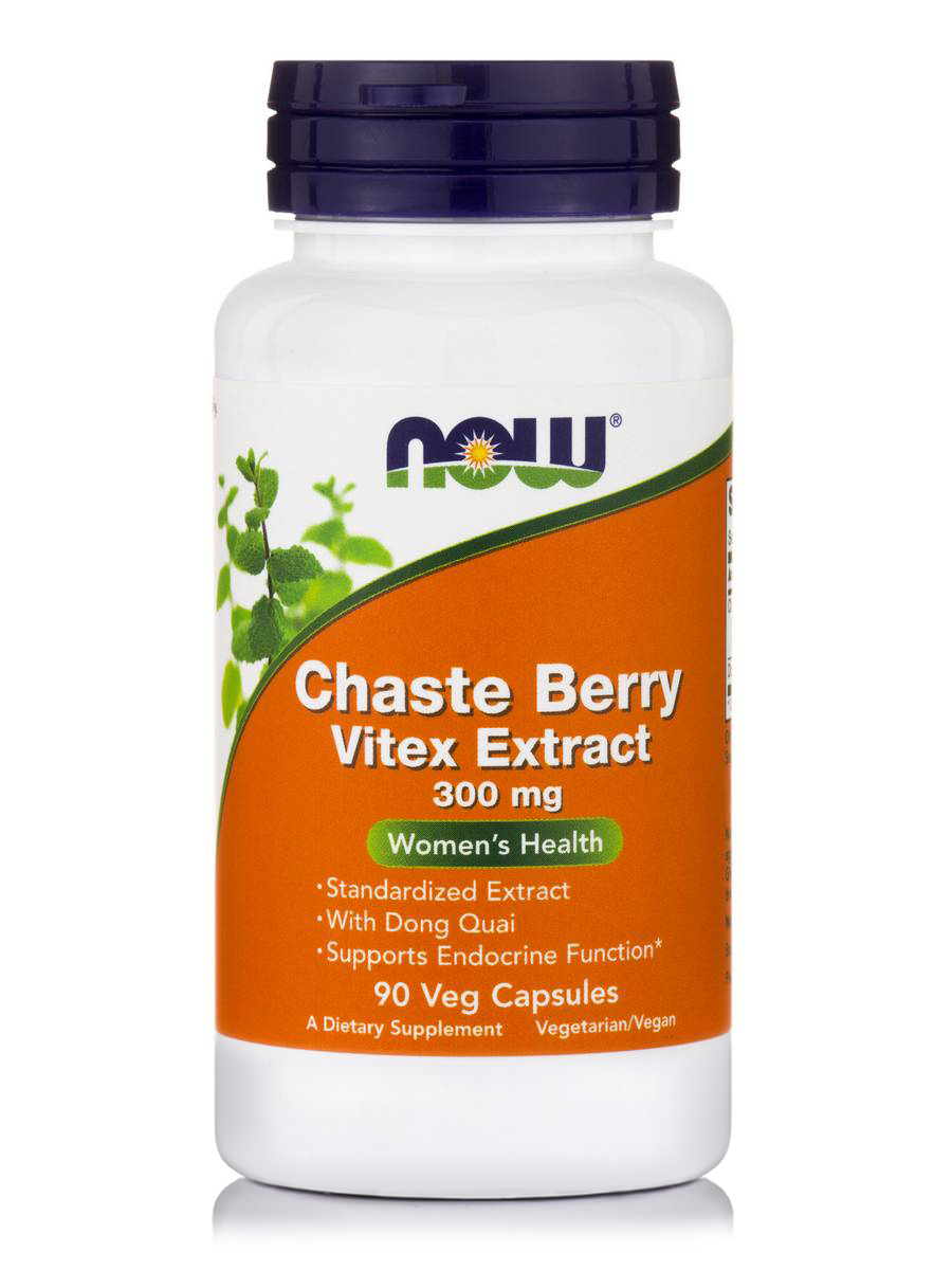 NOW CHASTE BERRY/VITEX EXTRACT 300 MG 90 VCAPS  