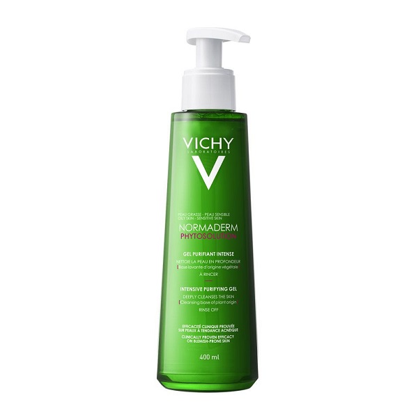 VICHY Normaderm Intensive Purifying Gel Καθαρισμού για Λιπαρές Επιδερμίδες 400ml