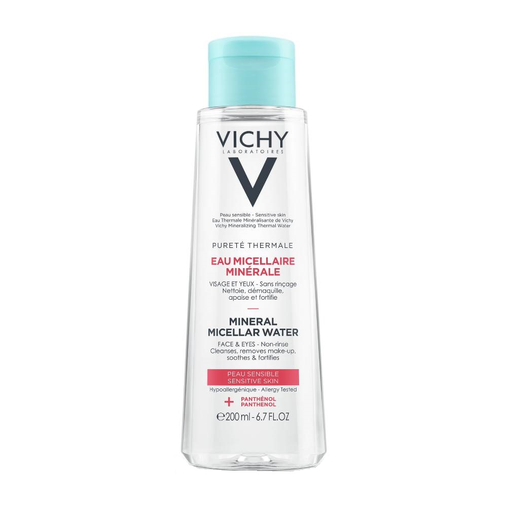 VICHY Pure Thermale Mineral Micellar Water Sensitive Skin Νερό Καθαρισμού για Ευαίσθητες Επιδερμίδες 200ml