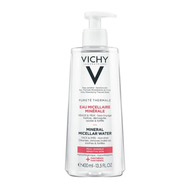 VICHY Purete Thermale Micellar Water Ντεμακιγιάζ για Ευαίσθητες Επιδερμίδες 400ml