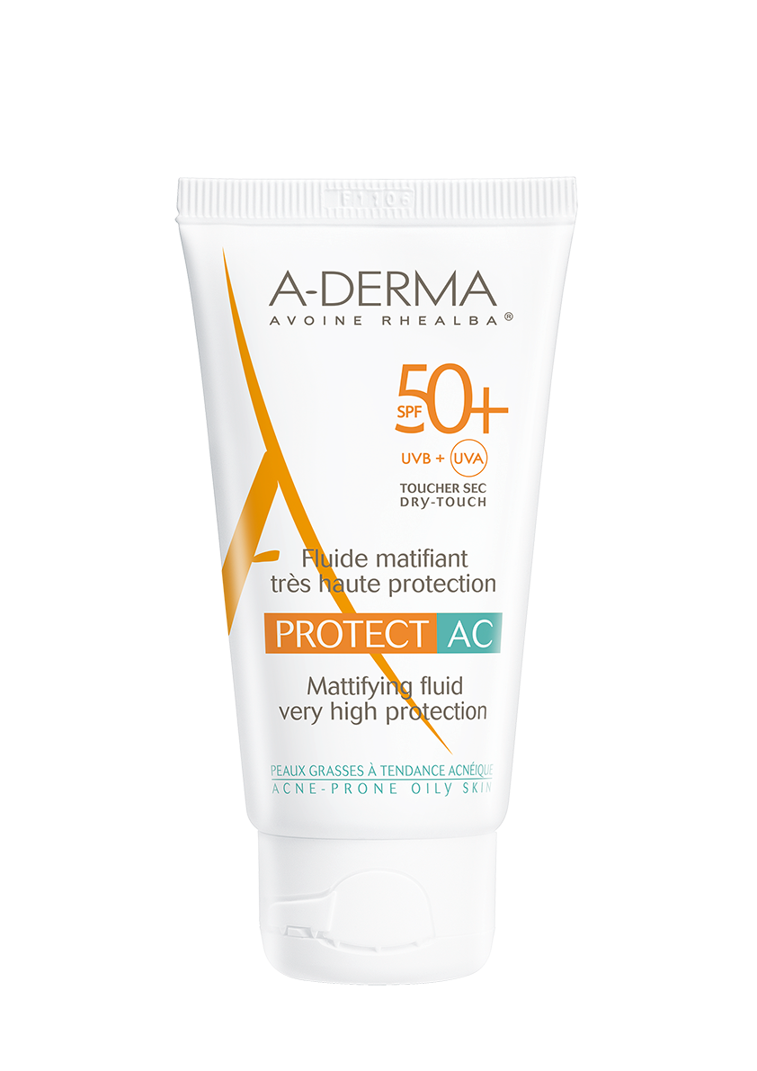 A-DERMA PROTECT FLUIDE MATIFIANT AC SPF50+   40 ML