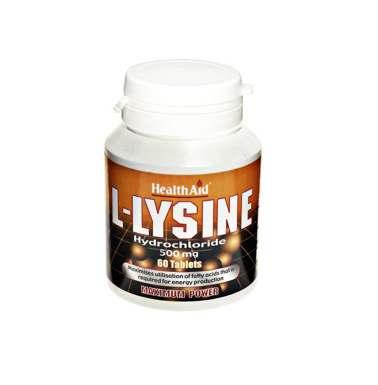 Health Aid L-Lysine 500mg 60 ταμπλέτες