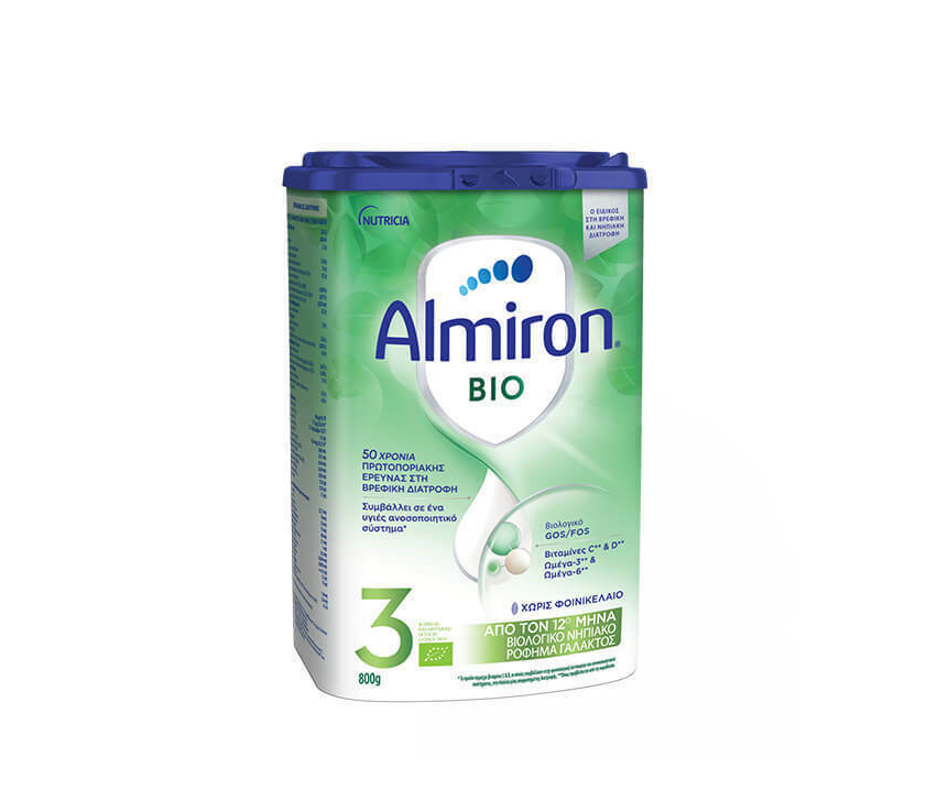 Nutricia Γάλα σε Σκόνη Almiron Bio 3 12m+ 800gr