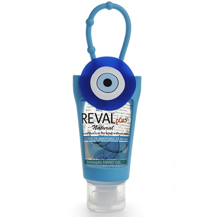 Intermed Reval Plus Antiseptic Hand Gel Lollipop Λευκό Μάτι 30ml