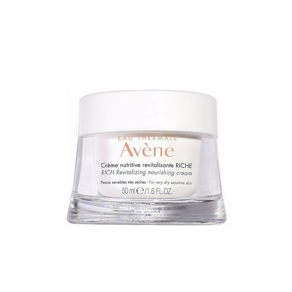 Avene Revitalizing Nourishing Rich Ενυδατική Κρέμα Προσώπου κατά των Ατελειών για Ξηρές Ευαίσθητες Επιδερμίδες 50ml