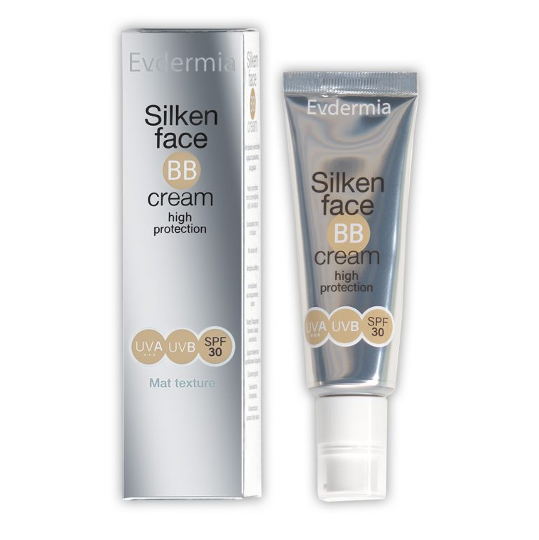 Evdermia Sliken Face BB Αντηλιακή Κρέμα Προσώπου SPF30 με Χρώμα 50ml