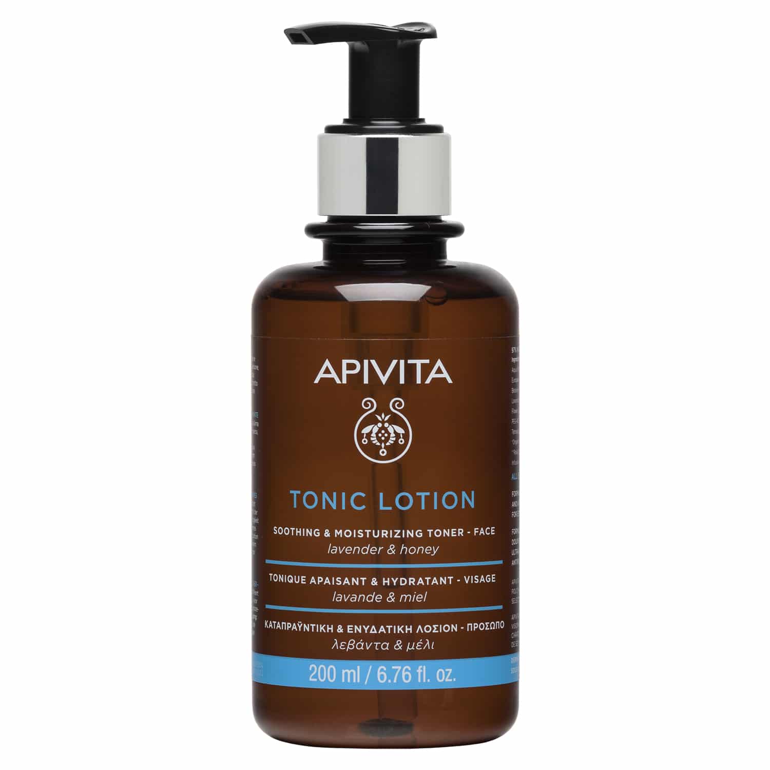 Apivita Lotion Τόνωσης Καταπραϋντική & Ενυδατική με Μέλι & Λεβάντα 200ml