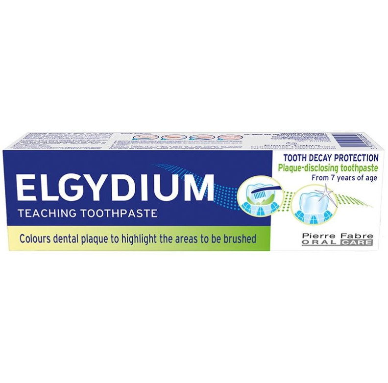 Elgydium Teaching Toothpaste Tooth Decay Protection Αποκάλυψη Πλάκας, για Παιδιά από 7 ετών 50ml