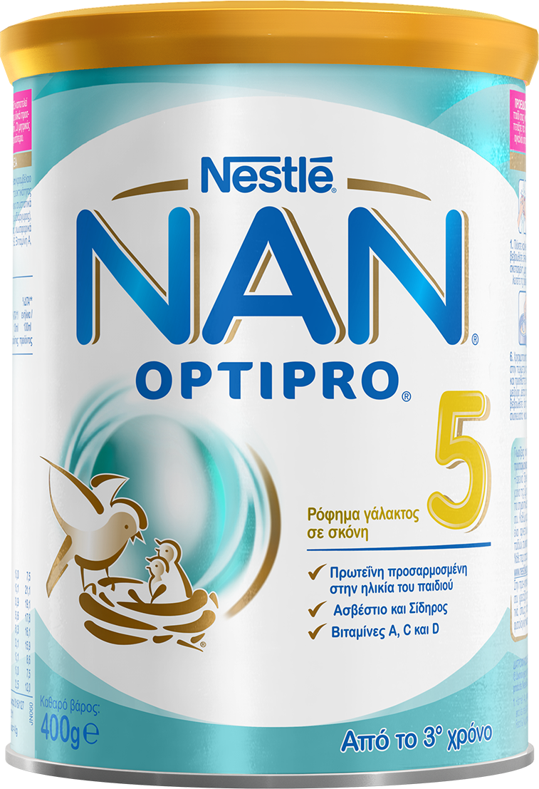 Nestle Γάλα σε Σκόνη Nan Optipro 5 36m+ 400gr