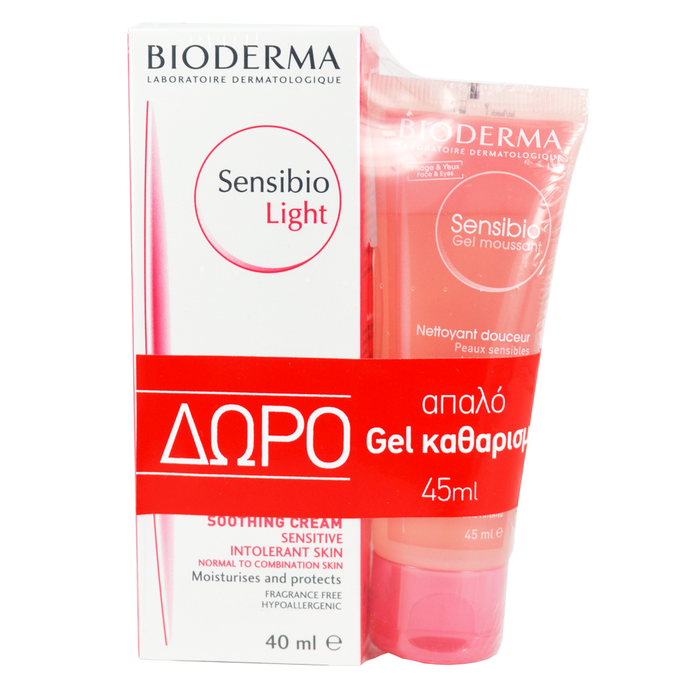 PBIODERMA SENSIBIO LEGERE 40ML+GEL MOUSSANT 45ML FREE