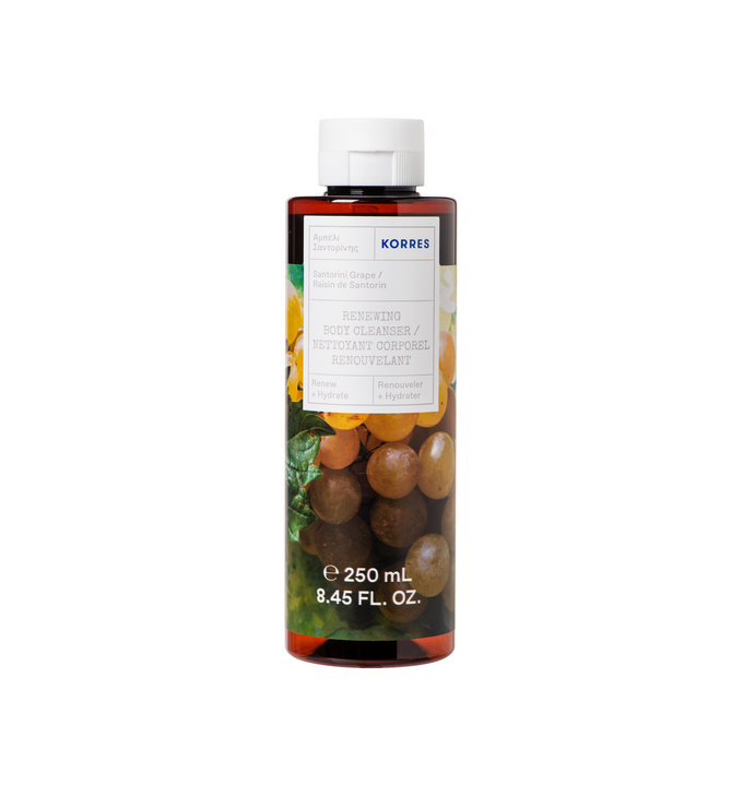 Korres Santorini Vine Αφρόλουτρο Ασύρτικο Σαντορίνης σε Gel 250ml