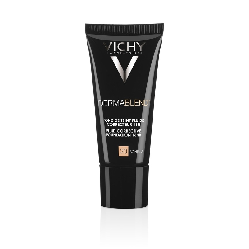 VICHY Dermablend Fluid Corrective Foundation 16HR SPF25 Vanilla 20 Διορθωτικό Make Up με Λεπτόρρευστη υφή 30ml