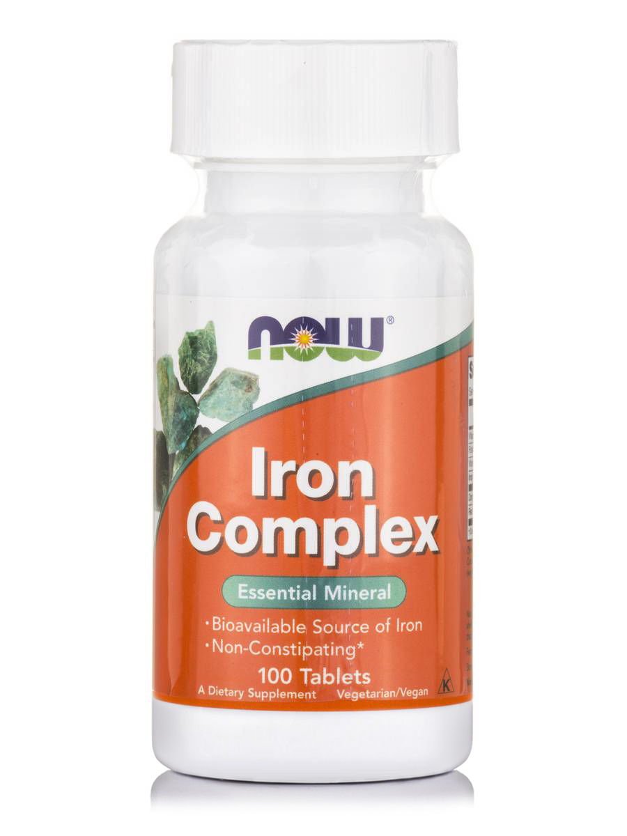 Now Foods Iron Complex 100 ταμπλέτες